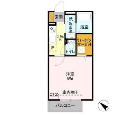 Ｔ-ｇａｔｅ（106） 間取り図画像