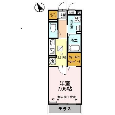 アルカンシェル（103） 間取り図画像