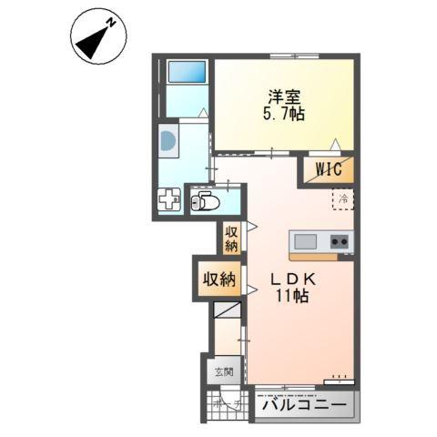 ルフォンⅠ 間取り図画像