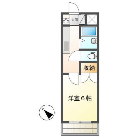 リヴィエールⅠ 間取り図画像