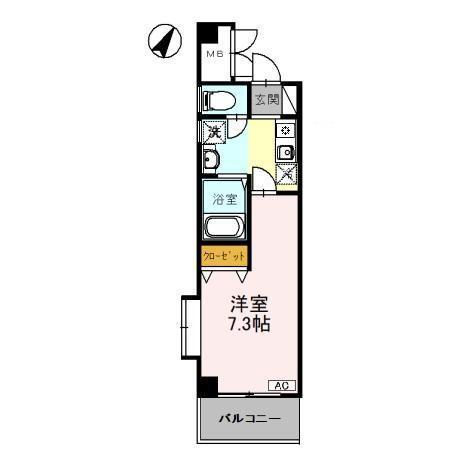 シャインヒル　Ⅱ（201） 間取り図画像