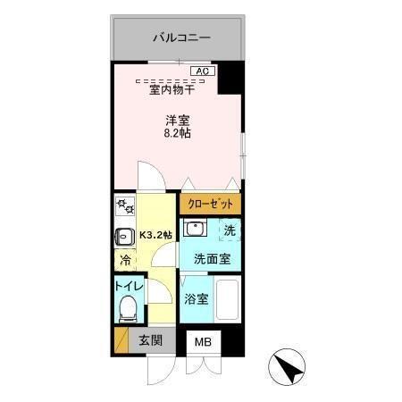 ベルフルール（108） 間取り図画像