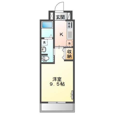 アレッサーノ 間取り図画像