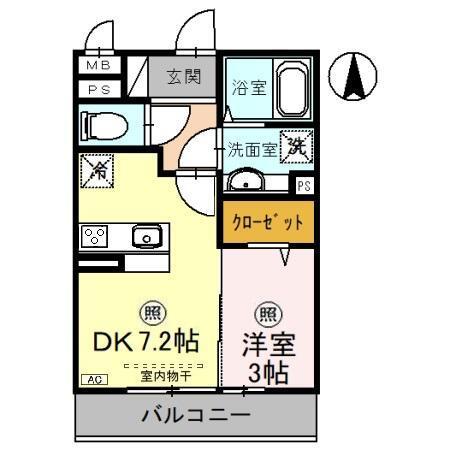 ロンサールⅡ（303） 間取り図画像
