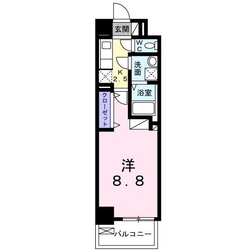 アルカディアⅨ（ナイン）（504） 間取り図画像