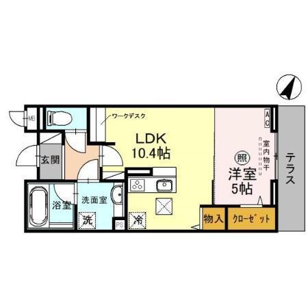 ONARIGOTENｰD（106） 間取り図画像