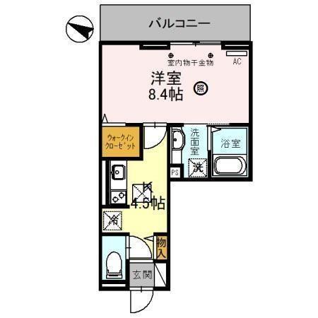 D-Sereno下藤沢（106） 間取り図画像