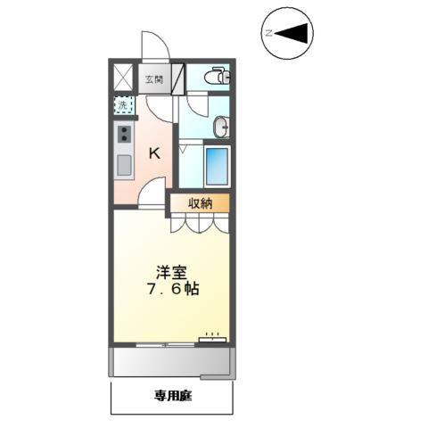 スクエアＳＡＳＡＩ 間取り図画像