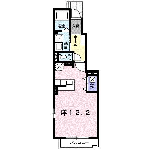 ヴィラ・ゼファーＮ（102） 間取り図画像