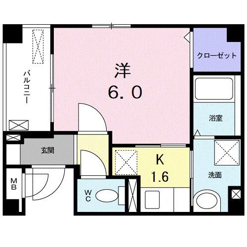サンリット・レジデンス（203） 間取り図画像