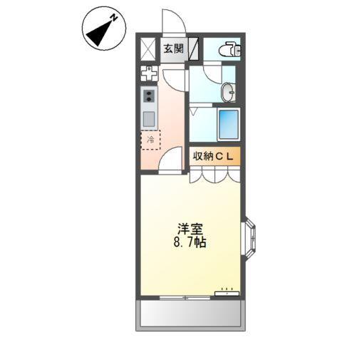 オーガスタＣ 間取り図画像