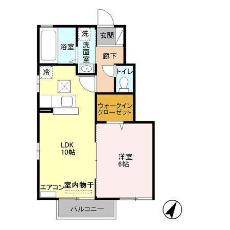サンモール北入曽　Ｃ（103） 間取り図画像
