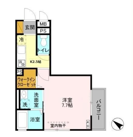 セータ サクラーレ（101） 間取り図画像