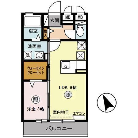 グランドゥール（102） 間取り図画像