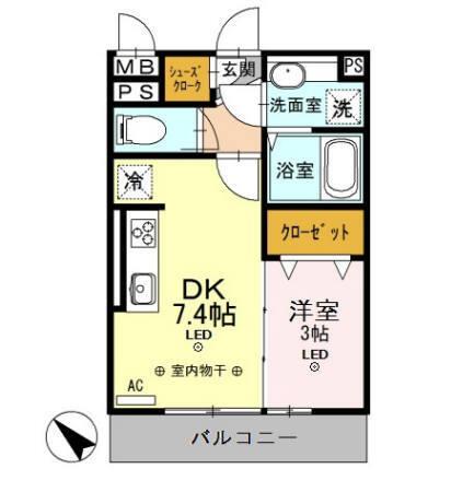  間取り図写真