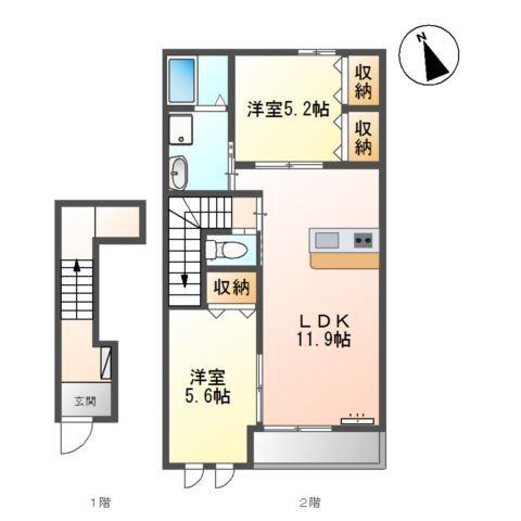  間取り図写真