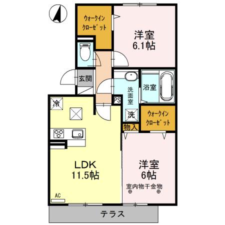  間取り図写真
