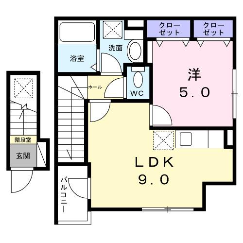 パインヒルズ（202） 間取り図画像