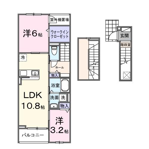 ヒカルサ狭山広瀬台ノース（303） 間取り図画像