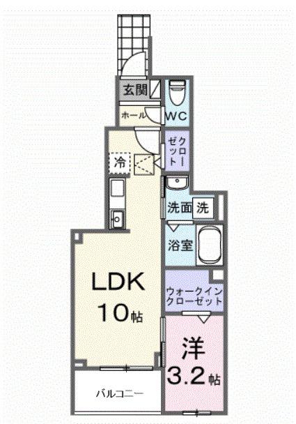 ヒカルサ狭山広瀬台サウス（103） 間取り図画像