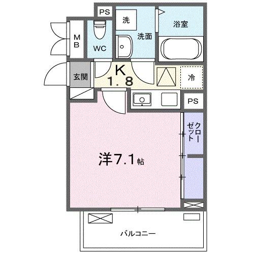 ピヴォワンヌ（103） 間取り図画像