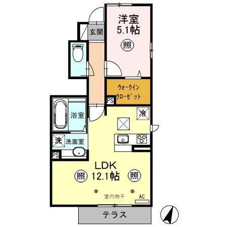 三葉屋（101） 間取り図画像
