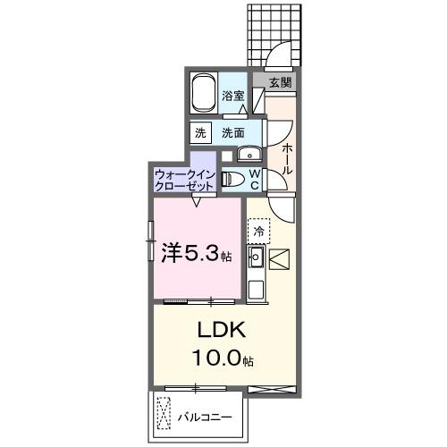 ベル　ソレイユ（103） 間取り図画像