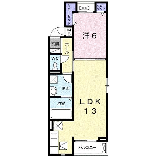 フェリステージ　Ⅰ（101） 間取り図画像