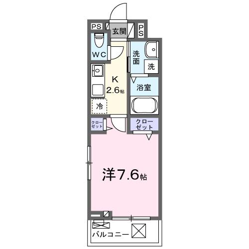 ヒカルサ西所沢ノース（304） 間取り図画像