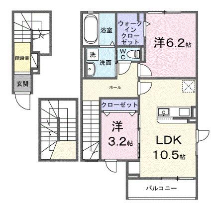 エターナルアルバ（305） 間取り図画像