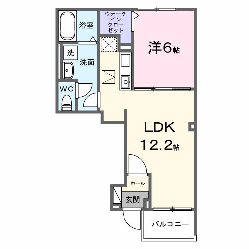 エターナルアルバ（104） 間取り図画像