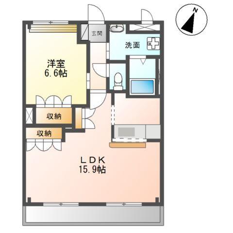 ひまわり 間取り図画像