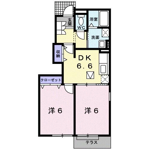 プライムスイート（101） 間取り図画像