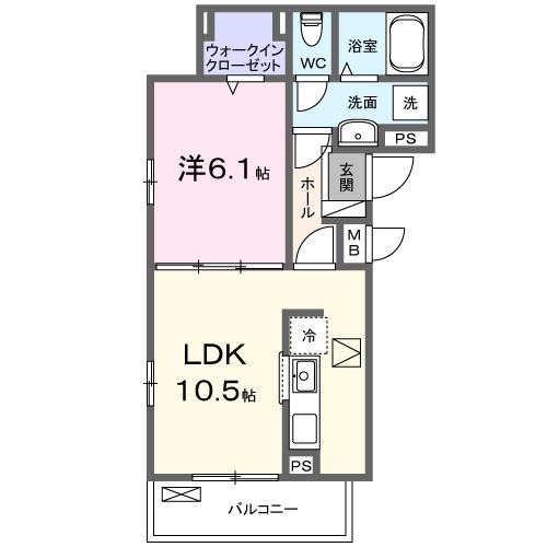 ピヴォワンヌ（301） 間取り図画像