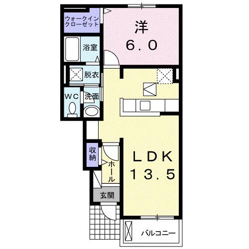 ルミエール・アミ（102） 間取り図画像