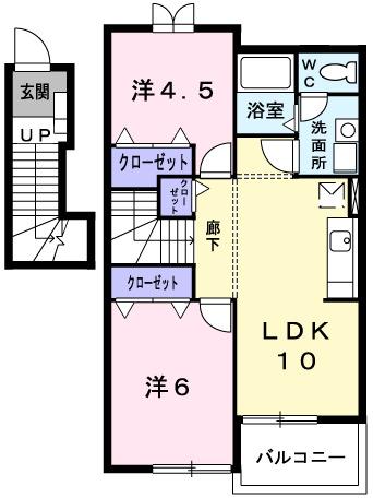 アルト・ト−レ（202） 間取り図画像