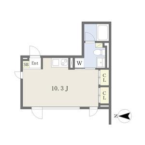 ＣＯＺＹ菊井（304） 間取り図画像
