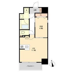 レジデンシア花の木（0804） 間取り図画像