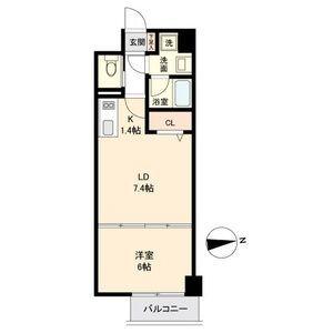 HF名駅北レジデンス　EAST（1307） 間取り図画像