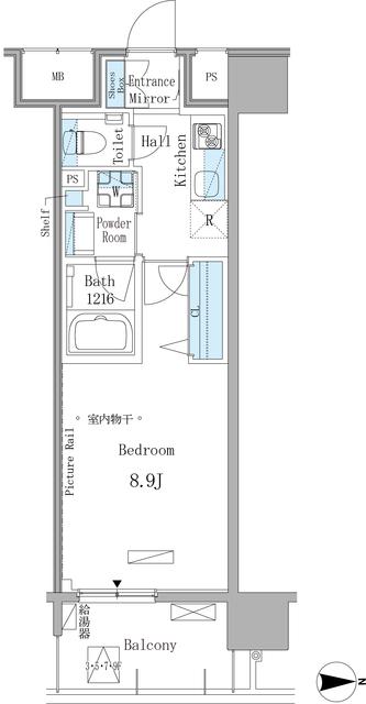 ＧＲＡＮＤ　ＥＳＰＯＩＲ　東桜（1003） 間取り図画像