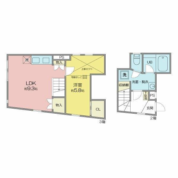 Cloud9名古屋駅前（201） 間取り図画像