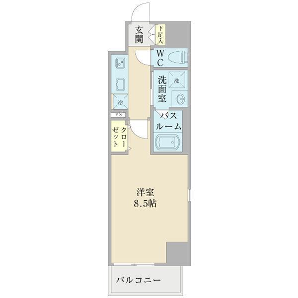 プランドール那古野（1202） 間取り図画像