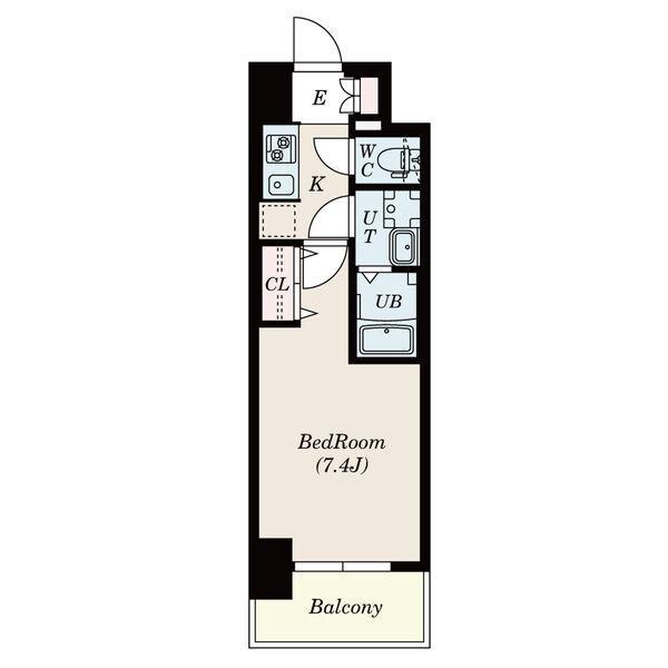 S-RESIDENCE浄心（806） 間取り図画像