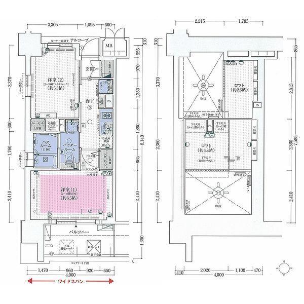 エステムコート名古屋駅前CORE　（201） 間取り図画像