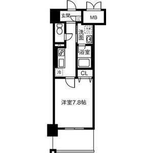 リヴシティ浅間町（802） 間取り図画像