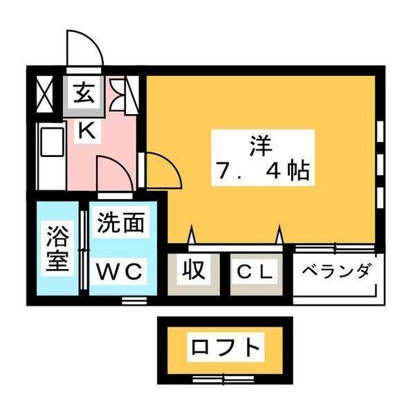 Green Hill（101） 間取り図画像