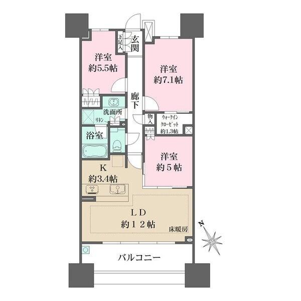  間取り図写真