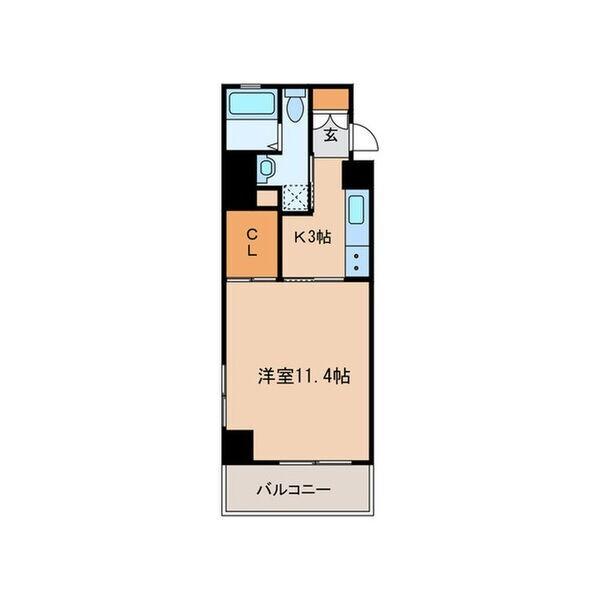 グランデ浅間町（301） 間取り図画像