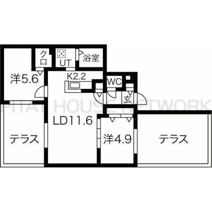  間取り図写真