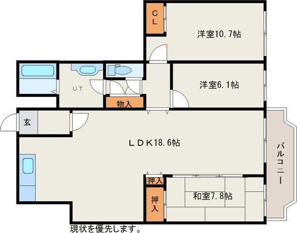  間取り図写真